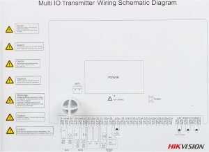 Hikvision Hikvision kelių įvesčių siųstuvas DS-PM1-I16O2-WE AX PRO 5
