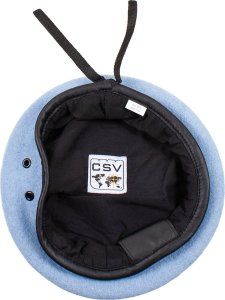 Kurtka męska Demobil BERET FRANCUSKI ORGINAŁ NIEBIESKI NOWY 59 cm 2