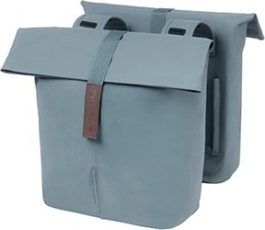 Basil Sakwa miejska podwójna BASIL CITY DOUBLE PANNIER BAG 28-32L, Universal Bridge System, graphite blue (NEW 2024) 1