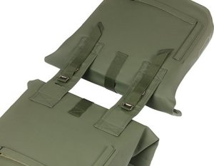 Basil Sakwa miejska podwójna BASIL CITY DOUBLE PANNIER BAG 28-32L, Universal Bridge System, moss green (NEW 2024) 4