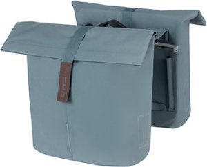 Basil Sakwa miejska podwójna BASIL CITY DOUBLE PANNIER BAG MIK 28-32L, MIK System (ready to go), graphite blue (NEW 2024) 1