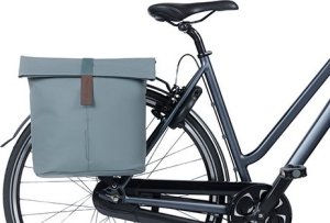 Basil Sakwa miejska podwójna BASIL CITY DOUBLE PANNIER BAG MIK 28-32L, MIK System (ready to go), graphite blue (NEW 2024) 7