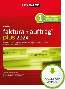 Program Lexware LEXWARE ESD faktura+auftrag plus 2024 ABO Version 1