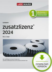 Program Lexware LEXWARE ESD zusatzlizenz 2024 f�r 2 User ABO Version 1