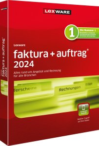 Program Lexware LEXWARE faktura+auftrag 2024 Jahresversion 1