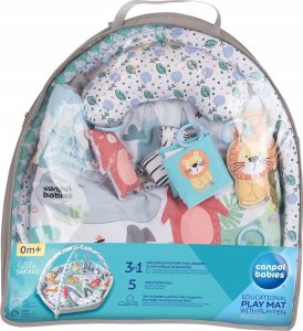 Canpol BABIES mokomasis žaidimų kilimas su žaidimų erdve, 0+ mėn., SAFARI, 81/100 13