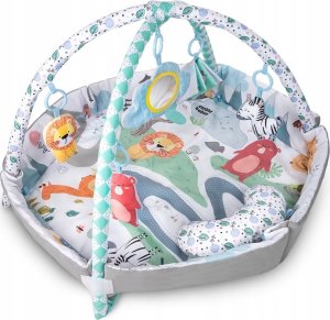 Canpol BABIES mokomasis žaidimų kilimas su žaidimų erdve, 0+ mėn., SAFARI, 81/100 3