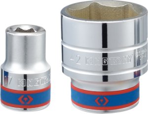 King Tony NASADKA KRÓTKA 3/4" 17mm x 50mm 6-kąt. Cr-V King Tony 1