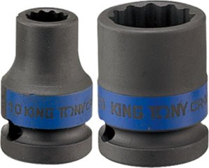 King Tony NASADKA KRÓTKA UDAROWA LEKKA 3/4" 27m x 53mm, 12-kąt King Tony 1