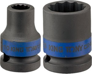 King Tony NASADKA KRÓTKA UDAROWA 3/4" 29mm x 53mm, 12-kąt. King Tony 1