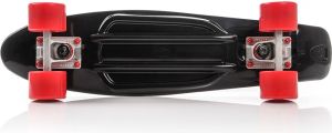 Deskorolka Meteor PLASTIKOWA black/red/silver 3