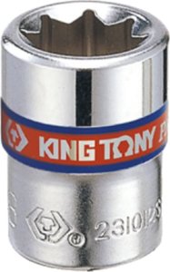 King Tony NASADKA 1/4" CALOWA 3/8" x 24mm, 8-kąt. Cr-V King Tony 1