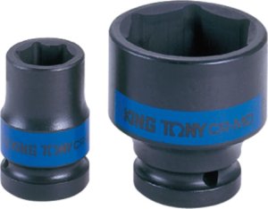 King Tony NASADKA KRÓTKA UDAROWA 1/2" 39mm x 50mm, 6-kąt King Tony 1