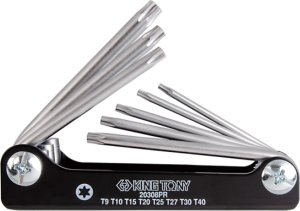 King Tony ZESTAW IMBUSÓW 8 szt. TORX T9 - T40, SCYZORYK King Tony 1