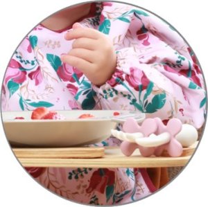 BabyOno 1477/01 ŚLINIAK FLORAL DŁUGI RĘKAW 5