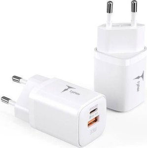Ładowarka T-Phox ŁAD SIEC T-PHOX HANDY SERIES 33W T-PP08 USB/USB-C WHITE 3