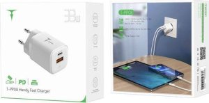 Ładowarka T-Phox ŁAD SIEC T-PHOX HANDY SERIES 33W T-PP08 USB/USB-C WHITE 4