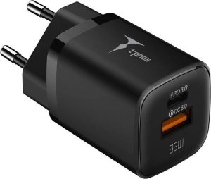 Ładowarka T-Phox ŁAD SIEC T-PHOX HANDY SERIES 33W T-PP08 USB/USB-C BLACK 1