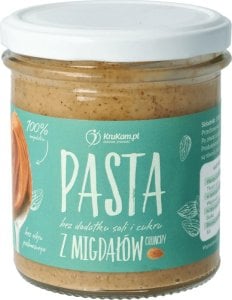 KruKam Pasta migdałowa Crunchy 300g 1