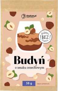 KruKam Budyń o smaku orzechowym z czekoladą 38g bez dodatku cukru 1