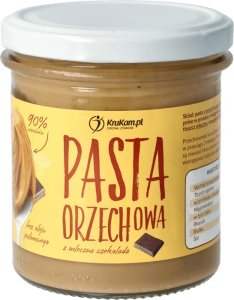 KruKam Pasta orzechowa z mleczną czekoladą 300g 1