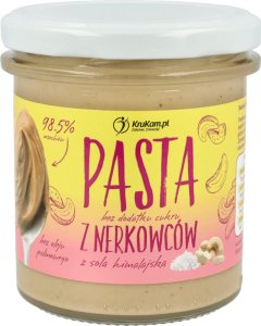 KruKam Pasta z nerkowców z solą himalajską 300g 1