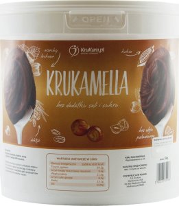 KruKam Krukamella Pasta orzechowa 5kg 1