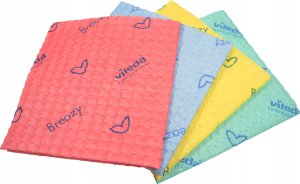 Vileda Vileda Åcierka NewBreazy 25 szt. | 35x35 cm | czerwona 2