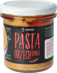 KruKam Pasta orzechowa z chilli 300g 1