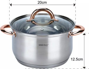 KingHoff Zestaw garnków 12 elementów KH-1765 9