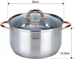 KingHoff Zestaw garnków 12 elementów KH-1765 10