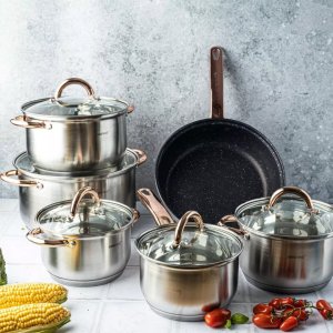 KingHoff Zestaw garnków 12 elementów KH-1766 4