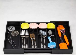 KingHoff WKŁAD ORGANIZER DO SZUFLADY NA SZTUĆCE ROZSUWANY 52/31X31CM KINGHOFF KH-1745 7