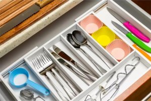 KingHoff WKŁAD ORGANIZER DO SZUFLADY NA SZTUĆCE ROZSUWANY 52/31X31CM KINGHOFF KH-1746 3