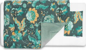 Sensillo KOMPLET VELVET DO ŁÓŻECZKA PARADISE SZMARAGDOWY 3