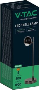 Lampka biurkowa V-TAC czarna  (SKU 10345) 2