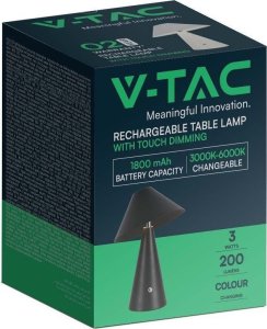 Lampka biurkowa V-TAC czarna  (SKU 7947) 2