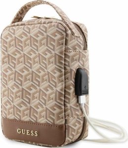 TRITON Guess Torba GUHBHGCFSEW Organizer brązowy/brown GCube Stripe 1