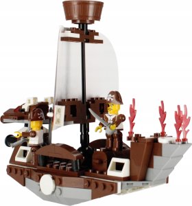 ALLEBLOX KLOCKI KONSTR ALLEBLOX PIRAT 204EL 34X27X6 18/36 2