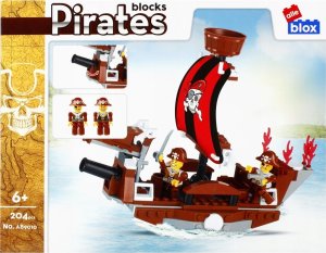 ALLEBLOX KLOCKI KONSTR ALLEBLOX PIRAT 204EL 34X27X6 18/36 9