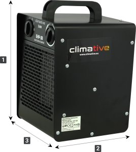 CLIMATIVE Nagrzewnica elektryczna PTC Climative EHP-3B 3kW 14