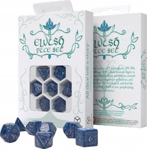 Q-Workshop Komplet ko¶ci: Elfickie - Kobaltowo-srebrne 2