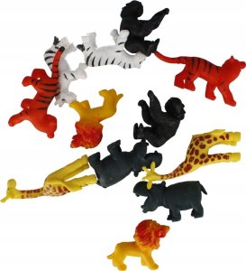 Figurka Mega Creative ZWIERZ DZIKIE 12SZT 7X26X5 MIX MC WB 16/96/192 3