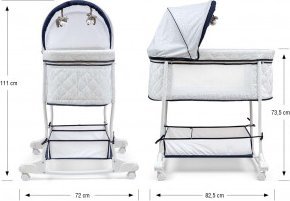 Milly Mally Milly Mally Kołyska Dream On - SIMPLE GREY 10