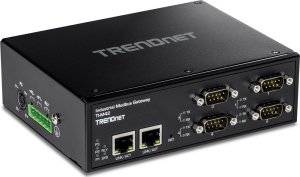 Terminal sieciowy TRENDnet TRENDnet 4-Port Industrial Modbus Gateway 3