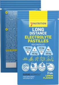 7NUTRITION 7NUTRITION Long Distance Electrolite Pastilles 2tabs Lemon 1