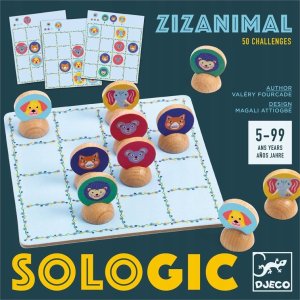 Djeco Djeco Žaidimas - Loginis žaidimas - Zizanimal 1