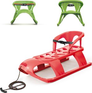 Prosperplast Sanki z oparciem BEZZY SEAT + Ślizg Jabłuszko 3
