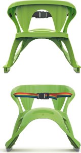 Prosperplast Sanki z oparciem BEZZY SEAT + Ślizg Jabłuszko 2