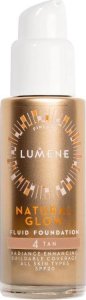 Lumene Natural Glow Fluid Foundation SPF20 4 Tan 30ml 1